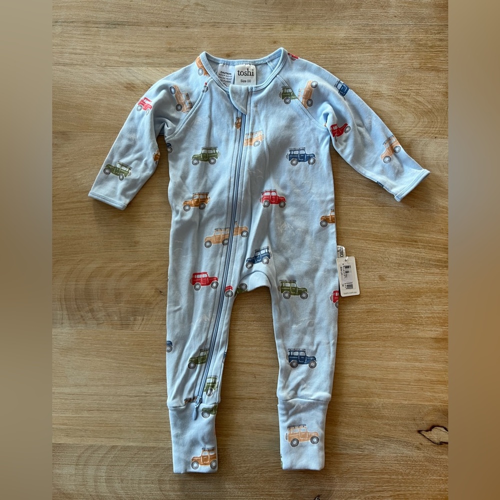 BRAND NEW TAGS ON Toshi Baby  Car Onesie